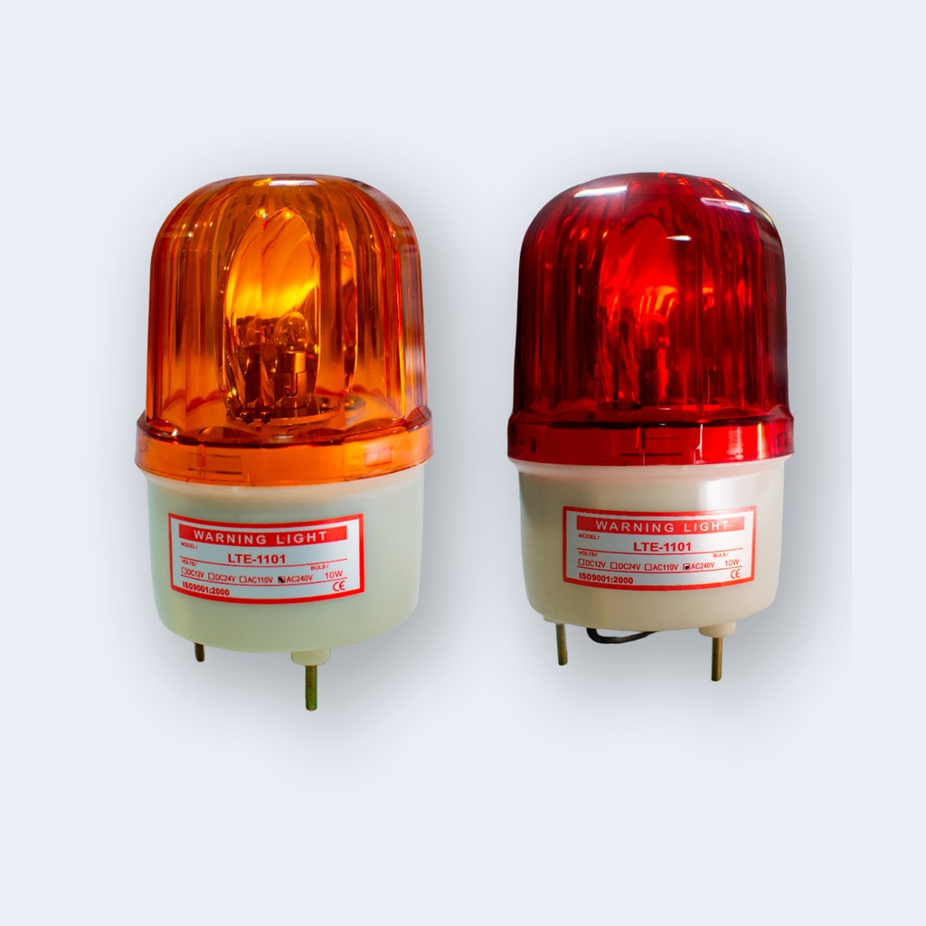 [0863] LUZ GIRATORIA AMARILLA 220V